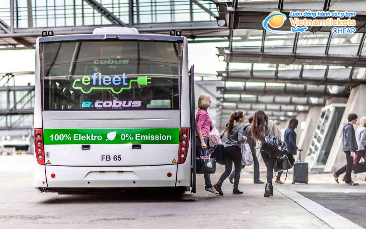 Lựa chọn xe buýt từ sân bay Stuttgart để tiết kiệm