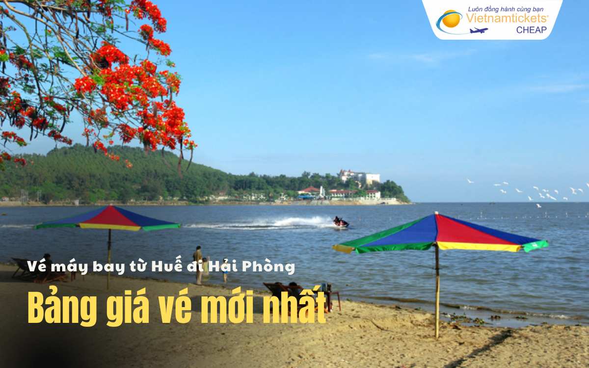 Bảng giá vé máy bay từ Huế đi Hải Phòng
