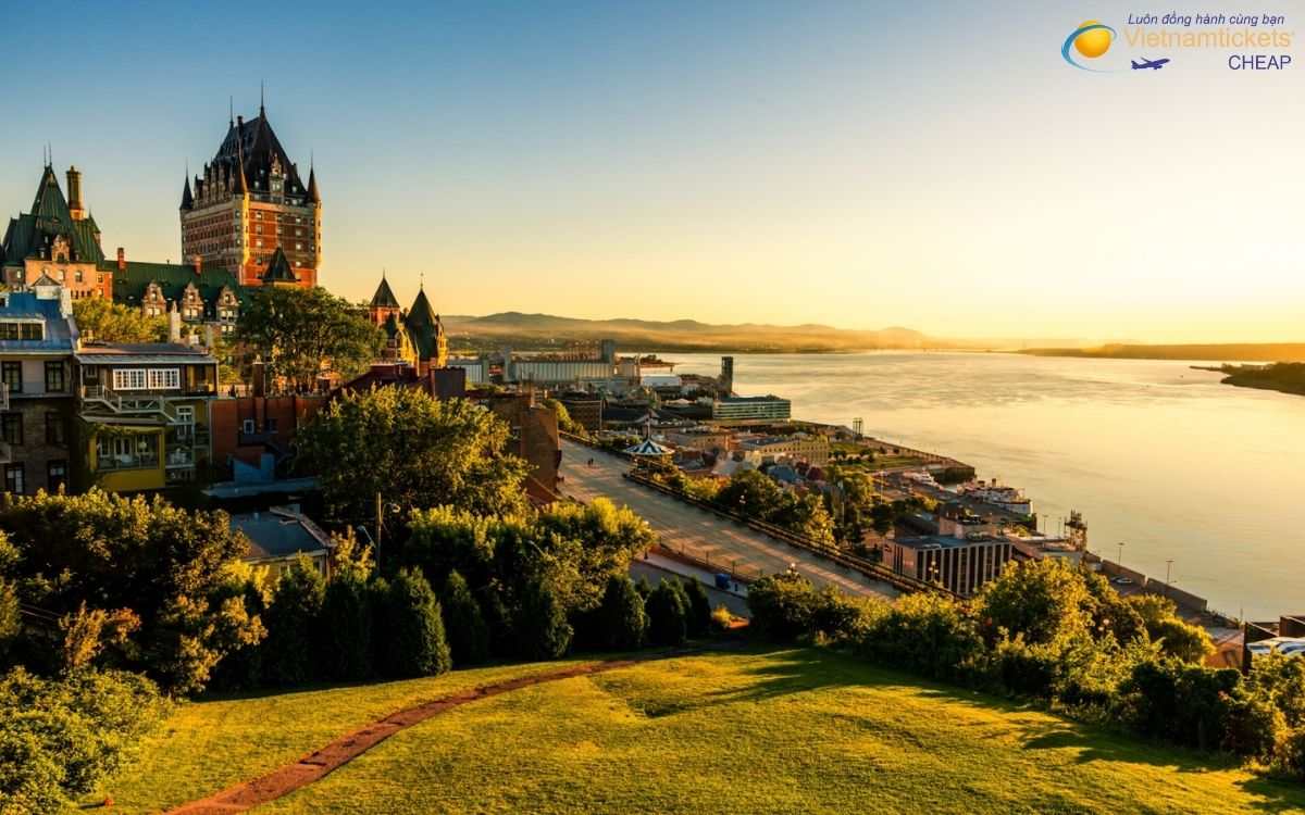 Giá vé máy bay từ Quebec đến Hà Nội