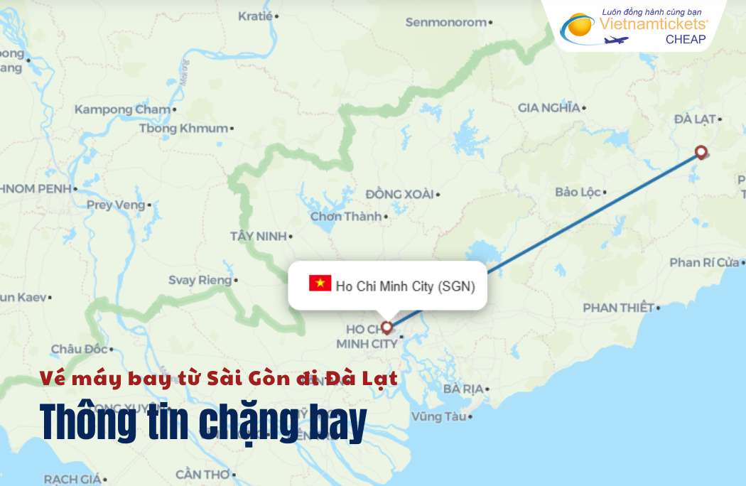 Chặng bay Sài Gòn Đà Lạt