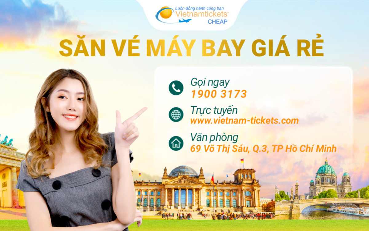 Đặt vé tới Berlin tại Vietnam Tickets