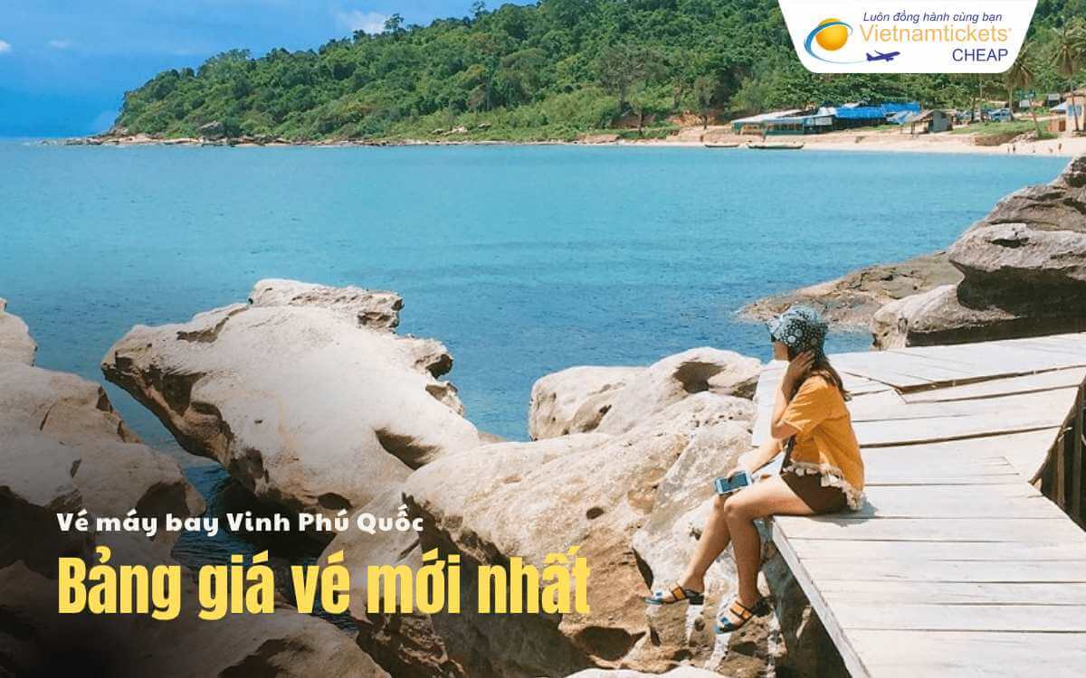 Bảng giá vé máy bay Vinh Phú Quốc