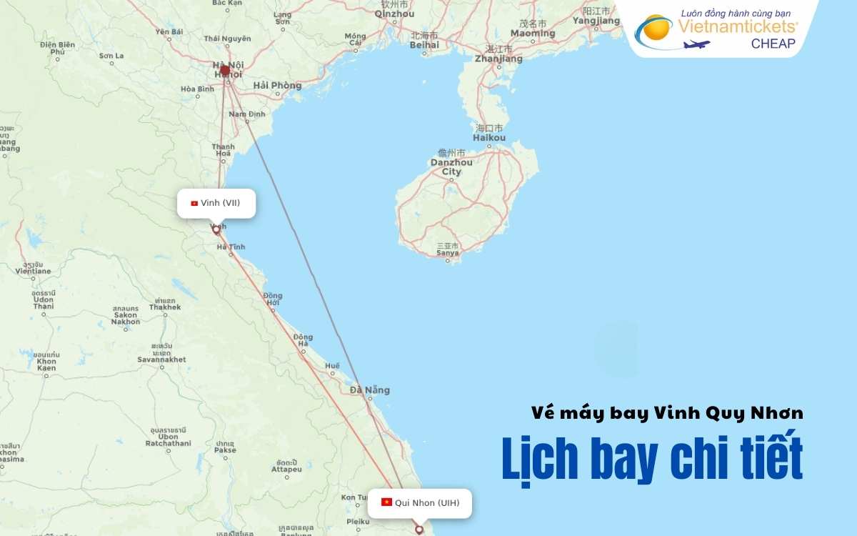 Lịch bay Vinh Quy Nhơn 