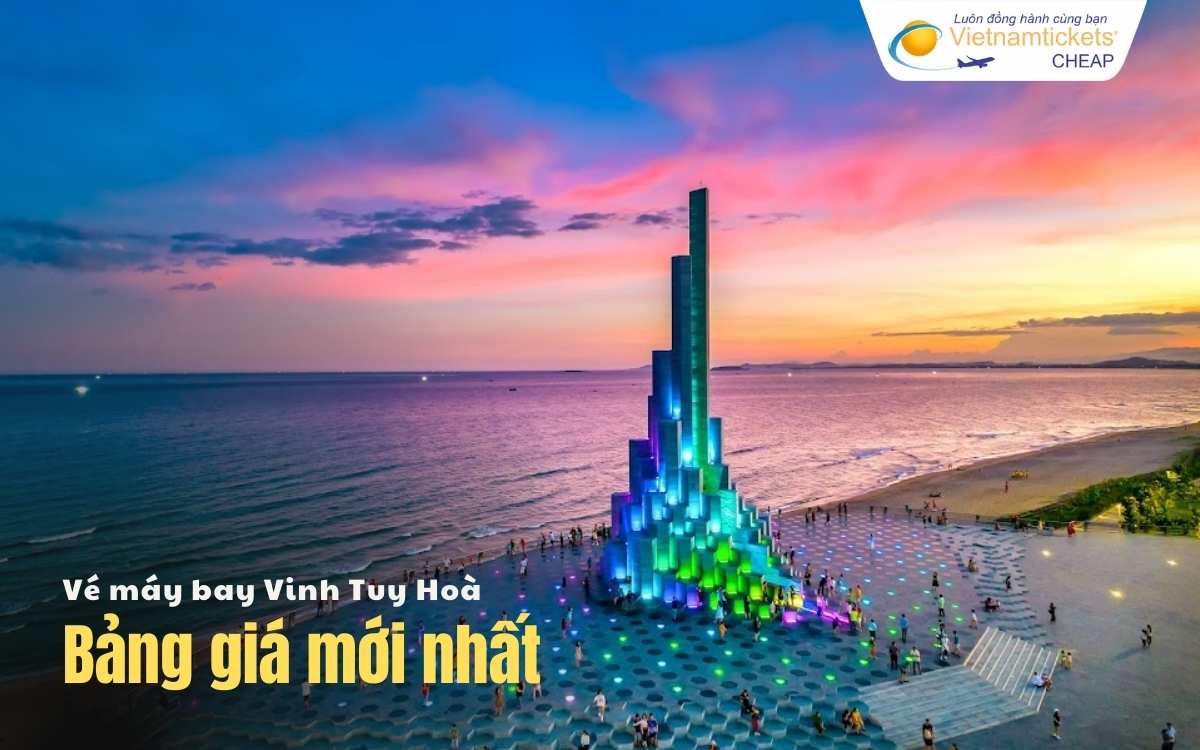 Gi&aacute; v&eacute; m&aacute;y bay Vinh Tuy H&ograve;a