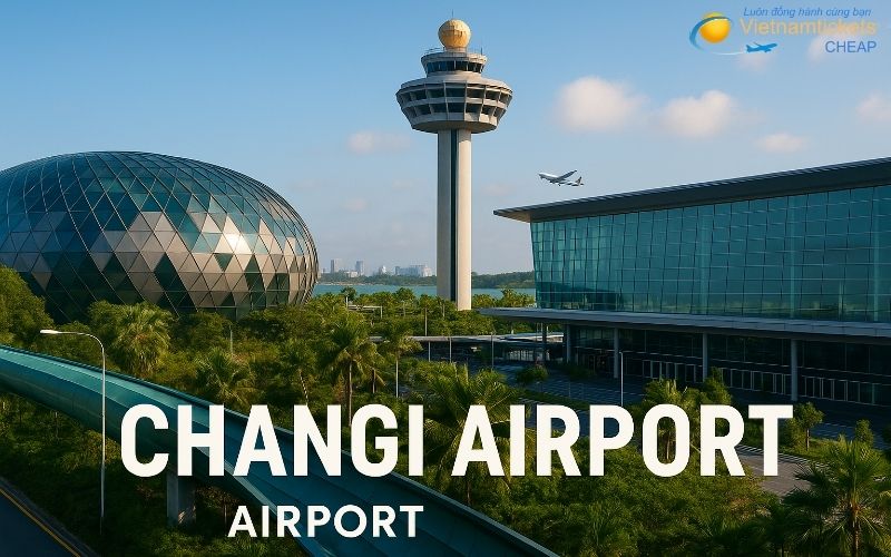 Sân bay Changi Singapore (SIN): Cảng hàng không đẹp nhất thế giới