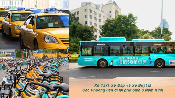 Phương Tiện Di Chuyển tại Nam Kinh Trung Quốc | Du lịch Nam Kinh