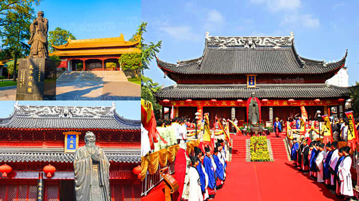 Miếu Khổng Tử Trung Quốc | Du lịch Nam Kinh