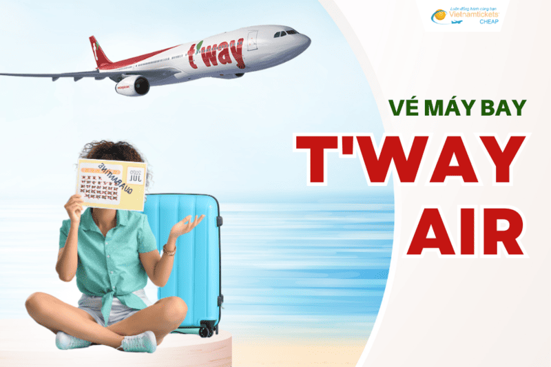 Vé máy bay T'way Air giá rẻ -1