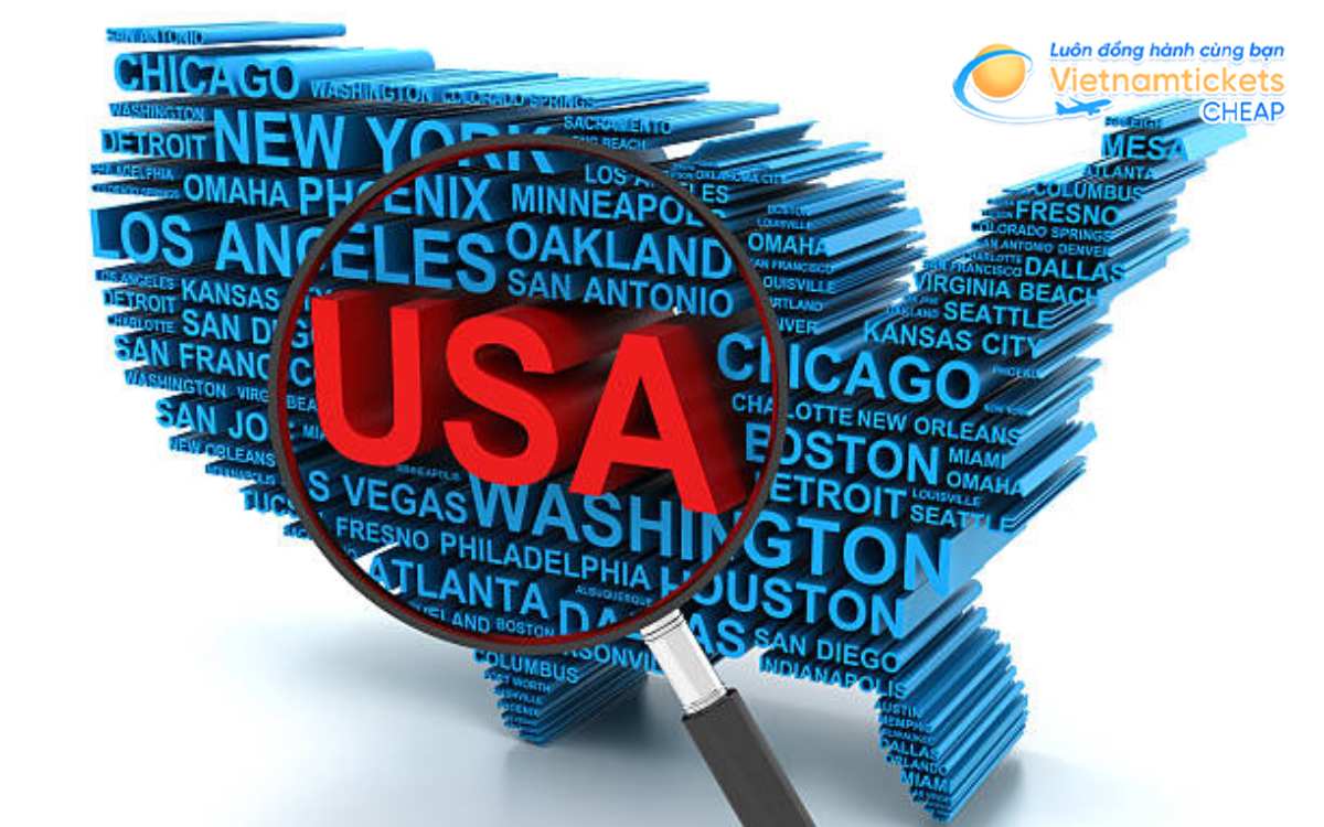 Cách tra cứu số thành phố trong bang ở Mỹ