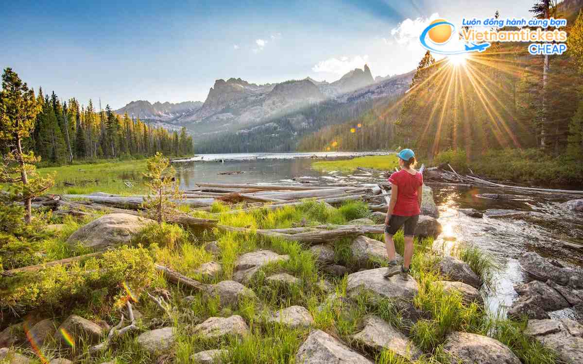 Sawtooth Mountains ở Idaho