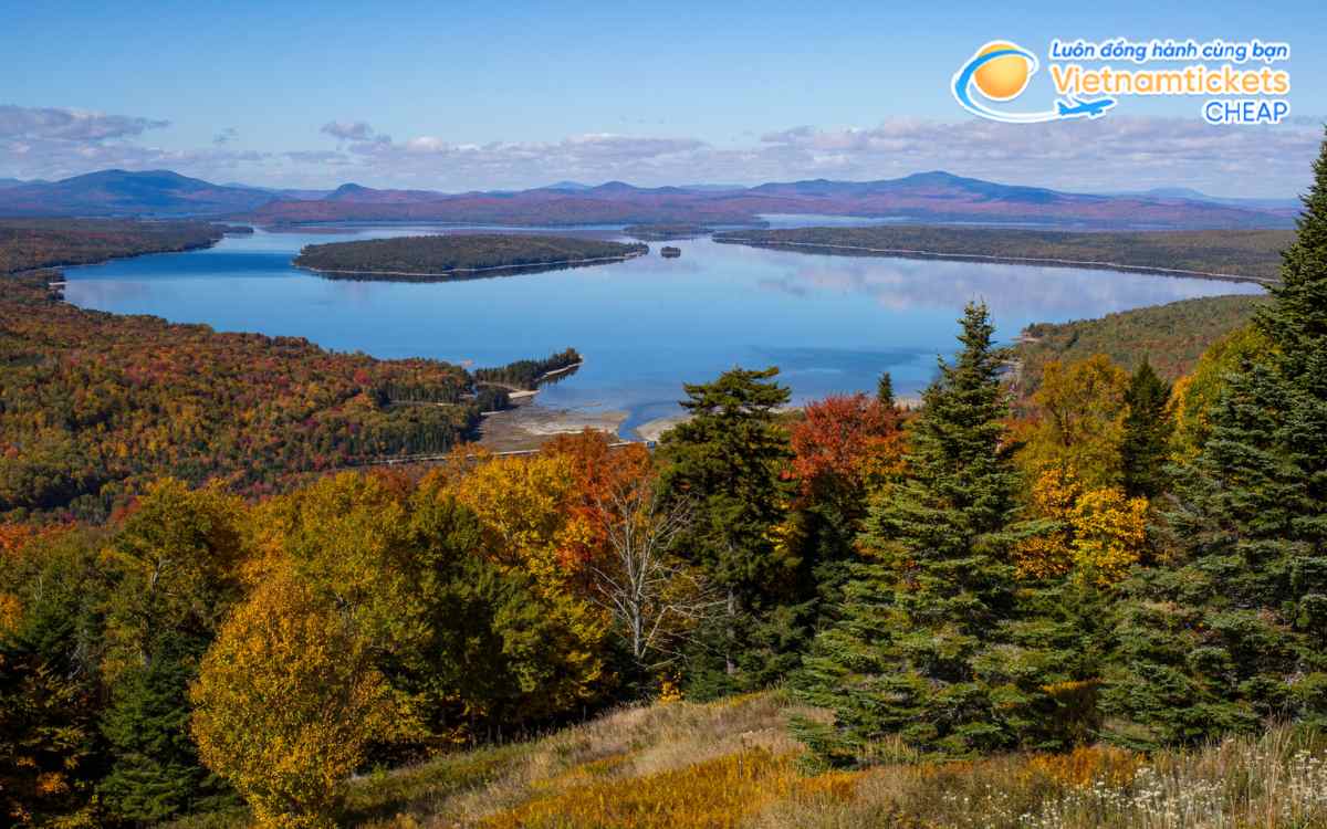 Rangeley Lakes bang Maine