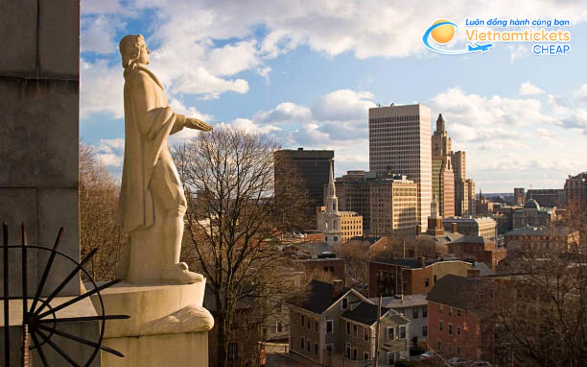 Lịch sử h&igrave;nh th&agrave;nh bang Rhode Island