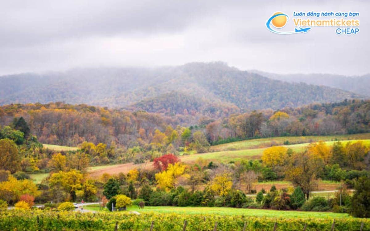 Đặc điểm tự nhiên của bang Virginia