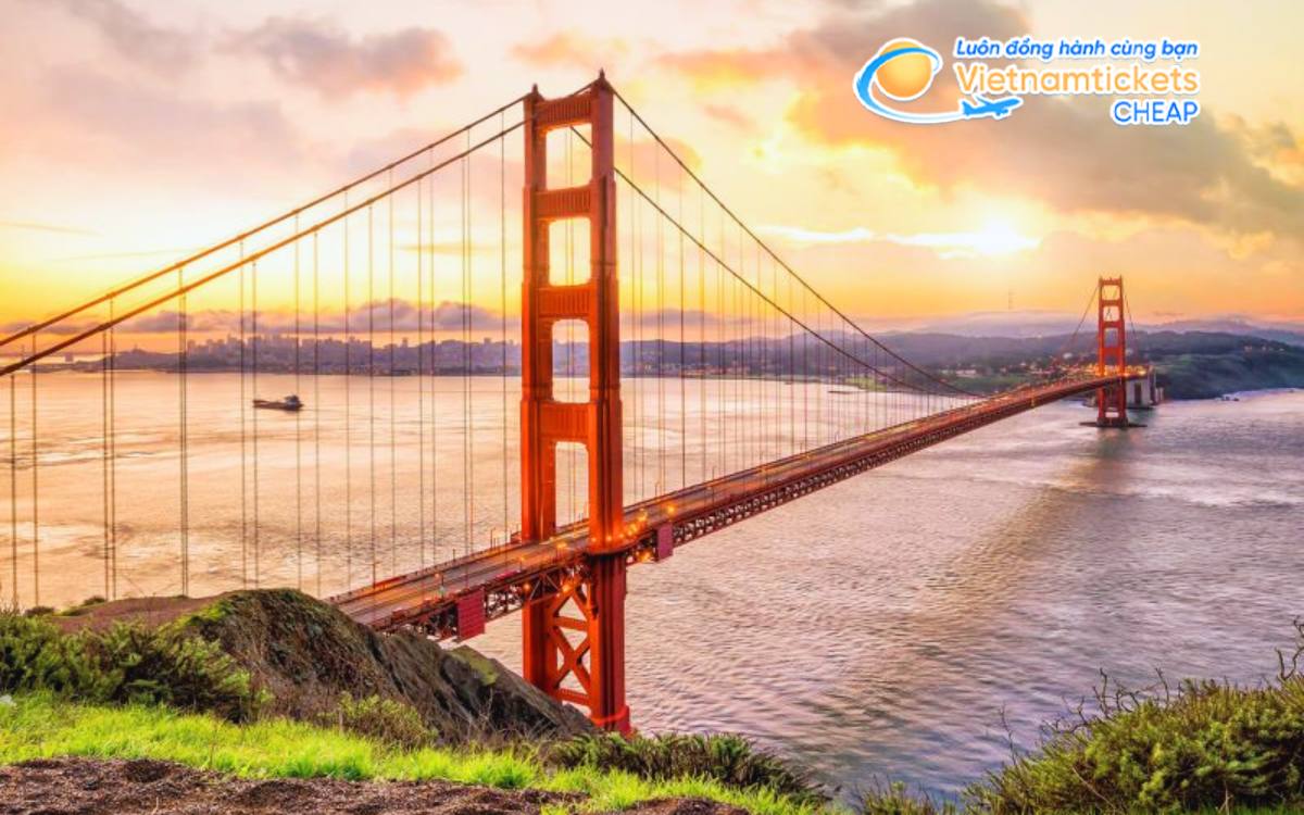 Cầu cổng Vàng biểu tượng của Mỹ