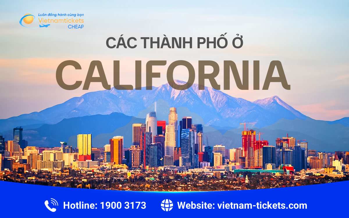 Các thành phố ở California