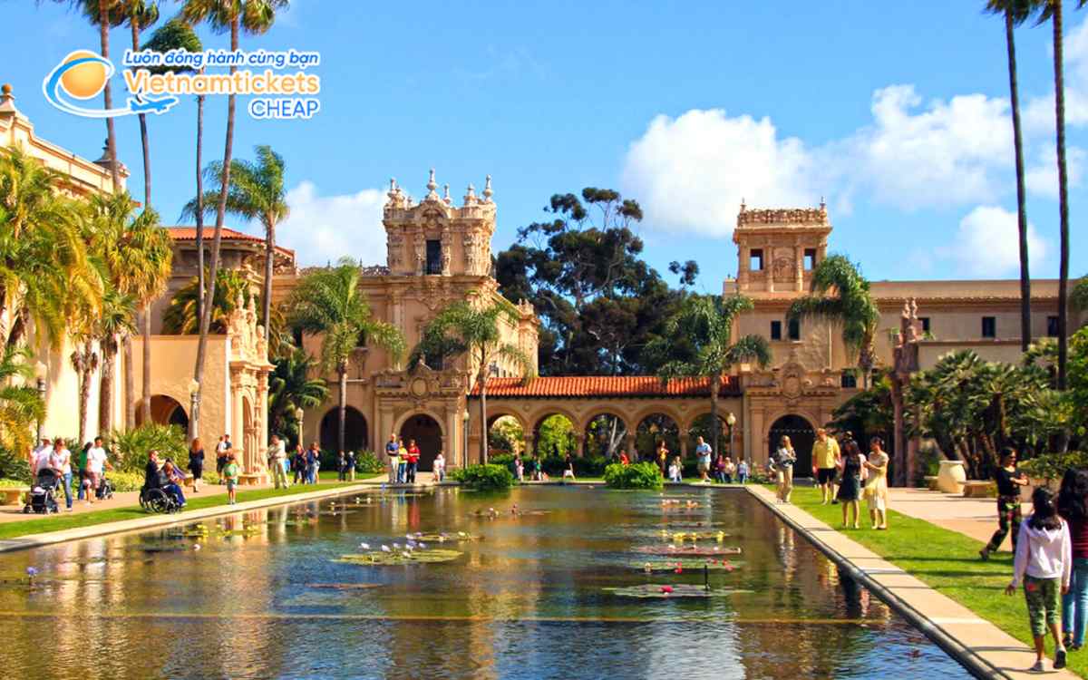 Balboa Park địa điểm du lịch San Diego