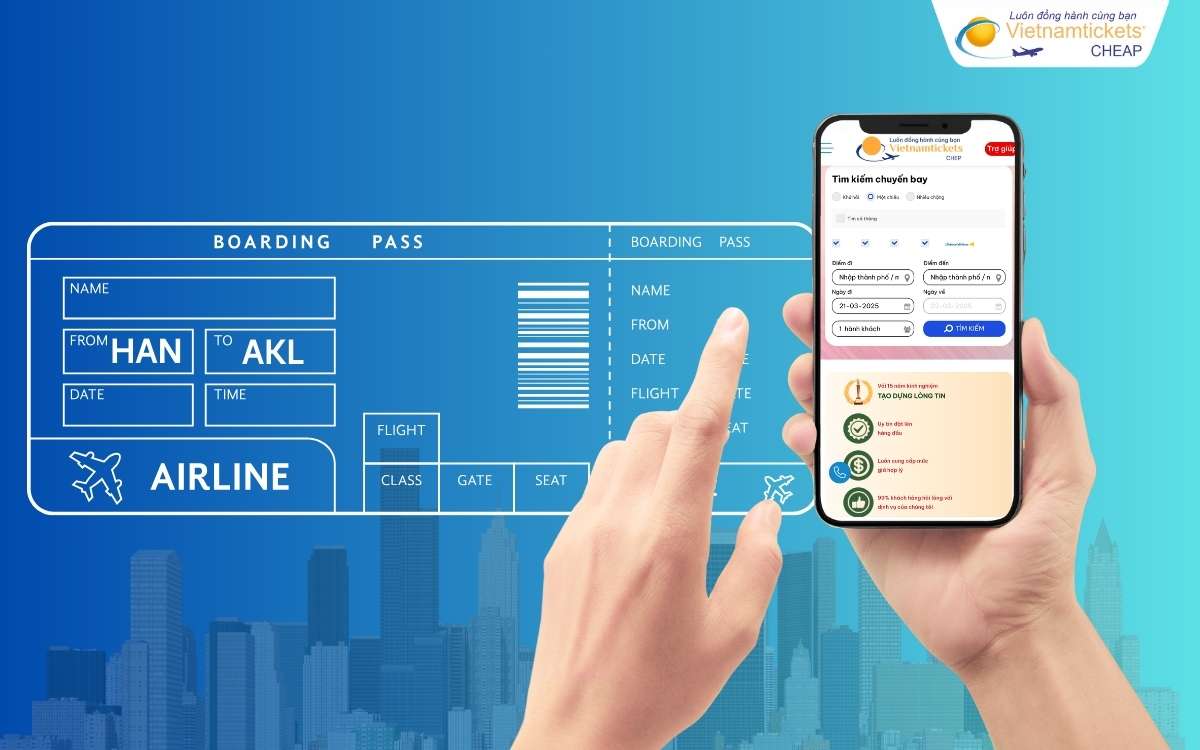 Đặt sớm săn giá vé máy bay Hà Nội New Zealand rẻ