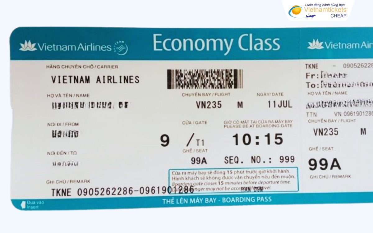 Vé máy bay khứ hồi Hà Nội Nha Trang Vietnam Airlines