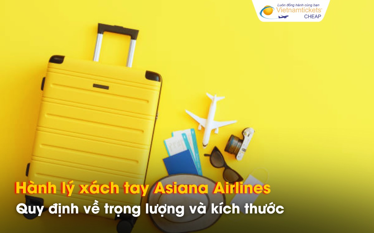 Quy định hành lý xách tay Asiana