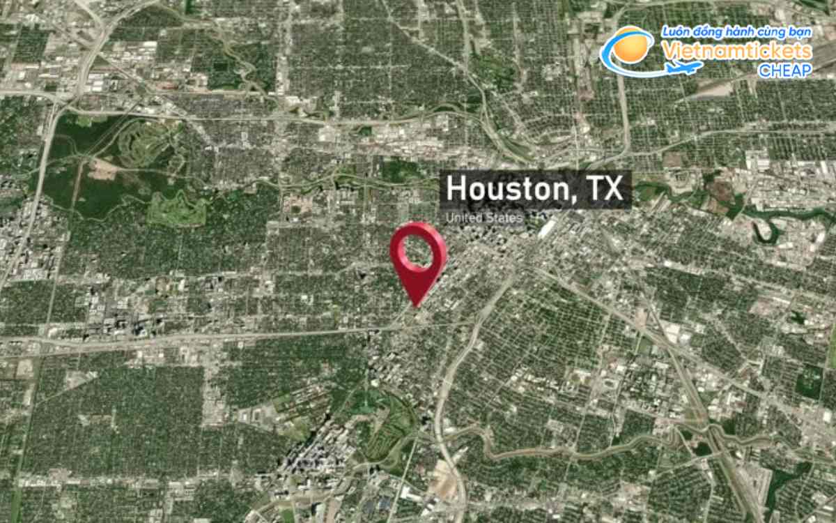 Đặc điểm địa lý của thành phố Houston