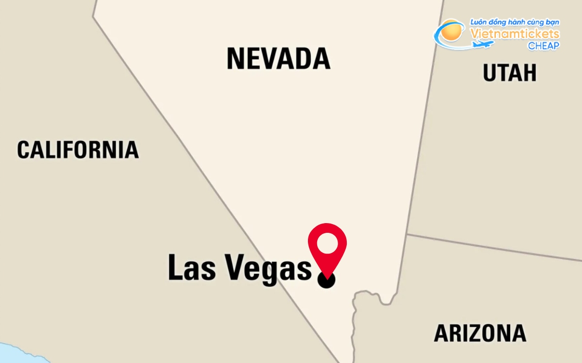Vị trí địa lý Las Vegas