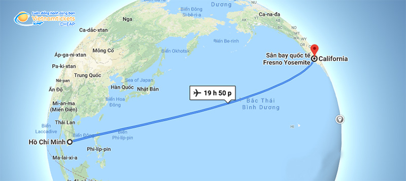 Yếu tố ảnh hưởng lịch bay đi Mỹ