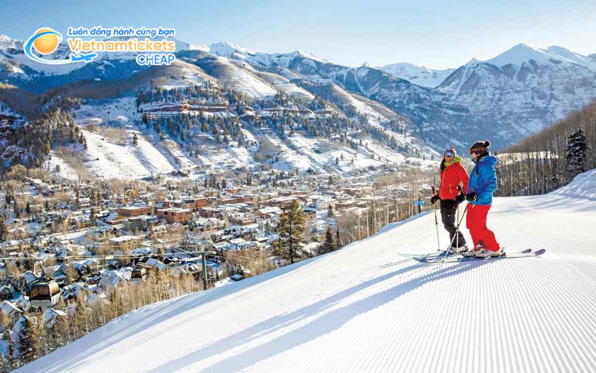 Mùa đông ở Colorado Mỹ