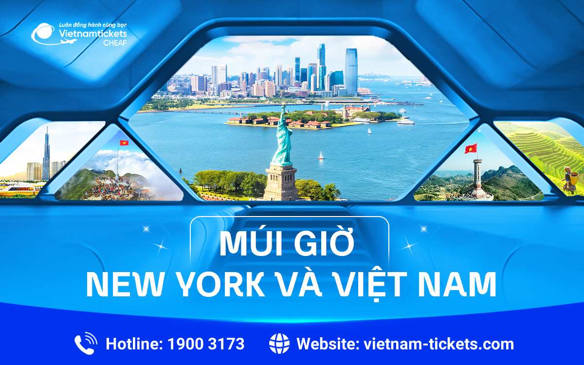 Múi giờ New York và Việt Nam