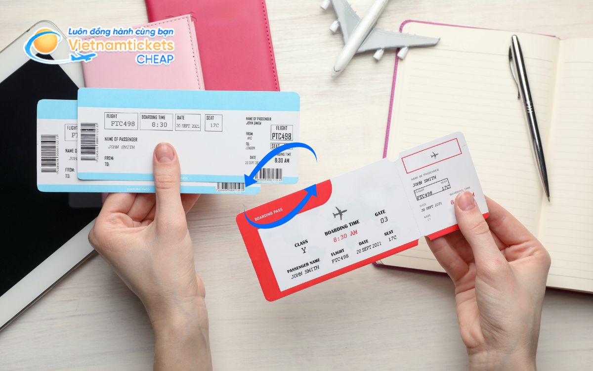 Bảng phí đổi vé máy bay đi Mỹ