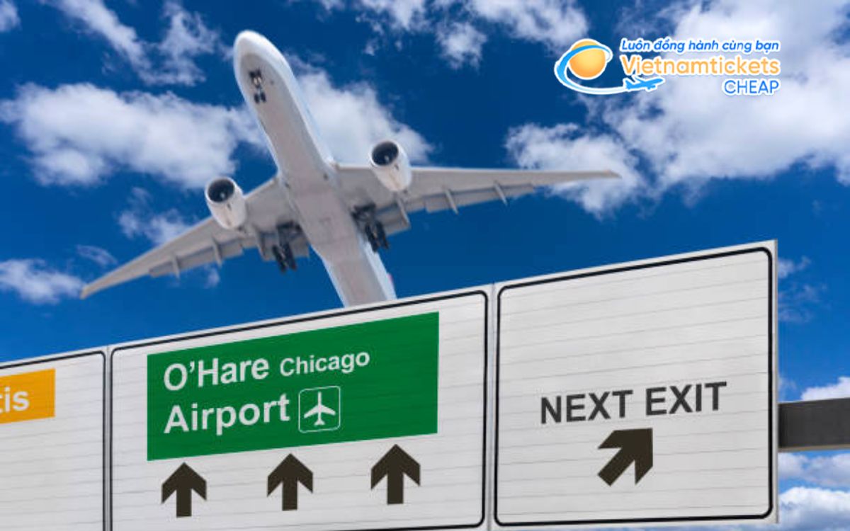 Chuyến bay quốc tế tại sân bay Chicago
