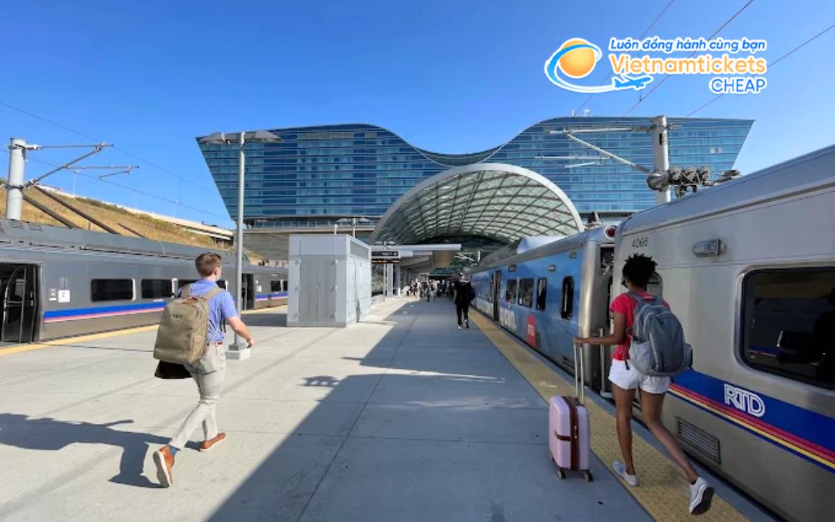 Đi từ sân bay Denver về trung tâm