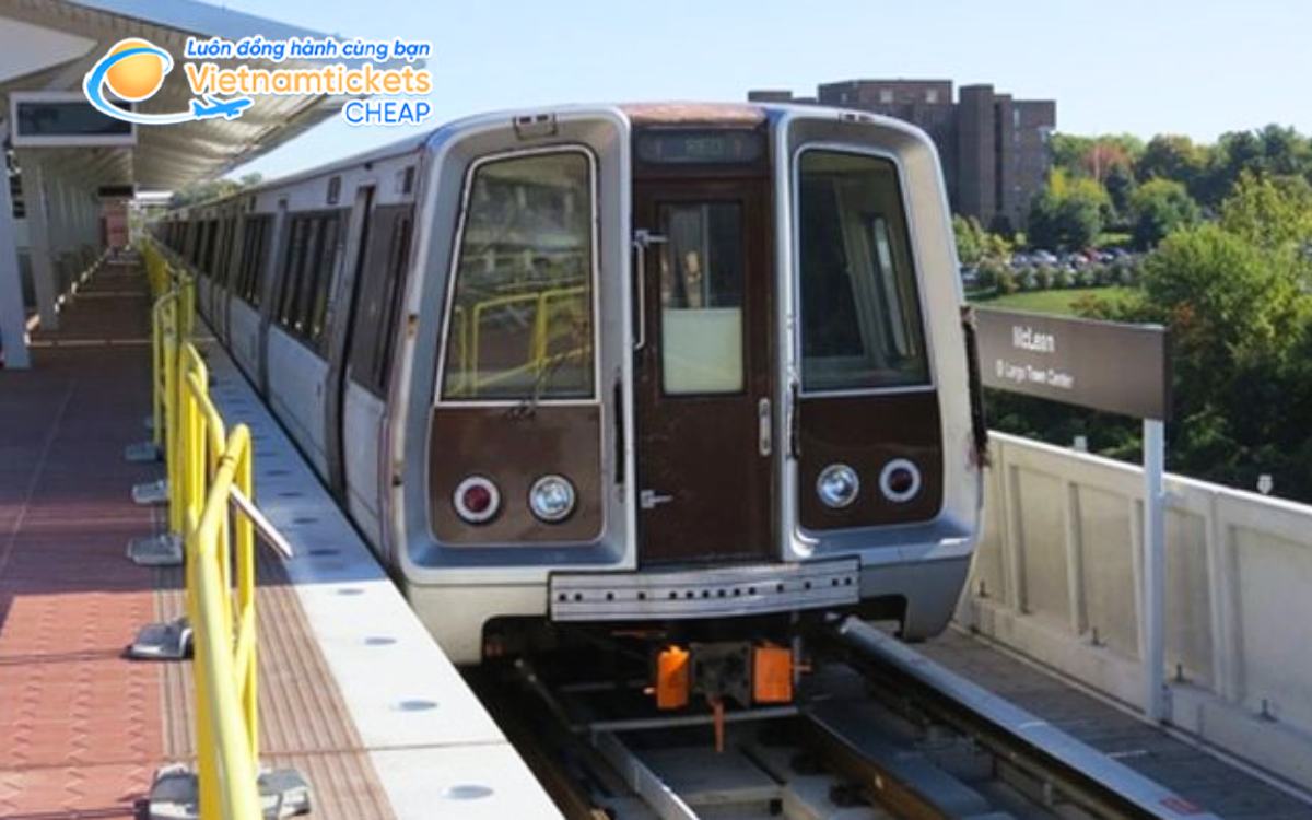Phương tiện từ sân bay Washington Dulles về trung tâm