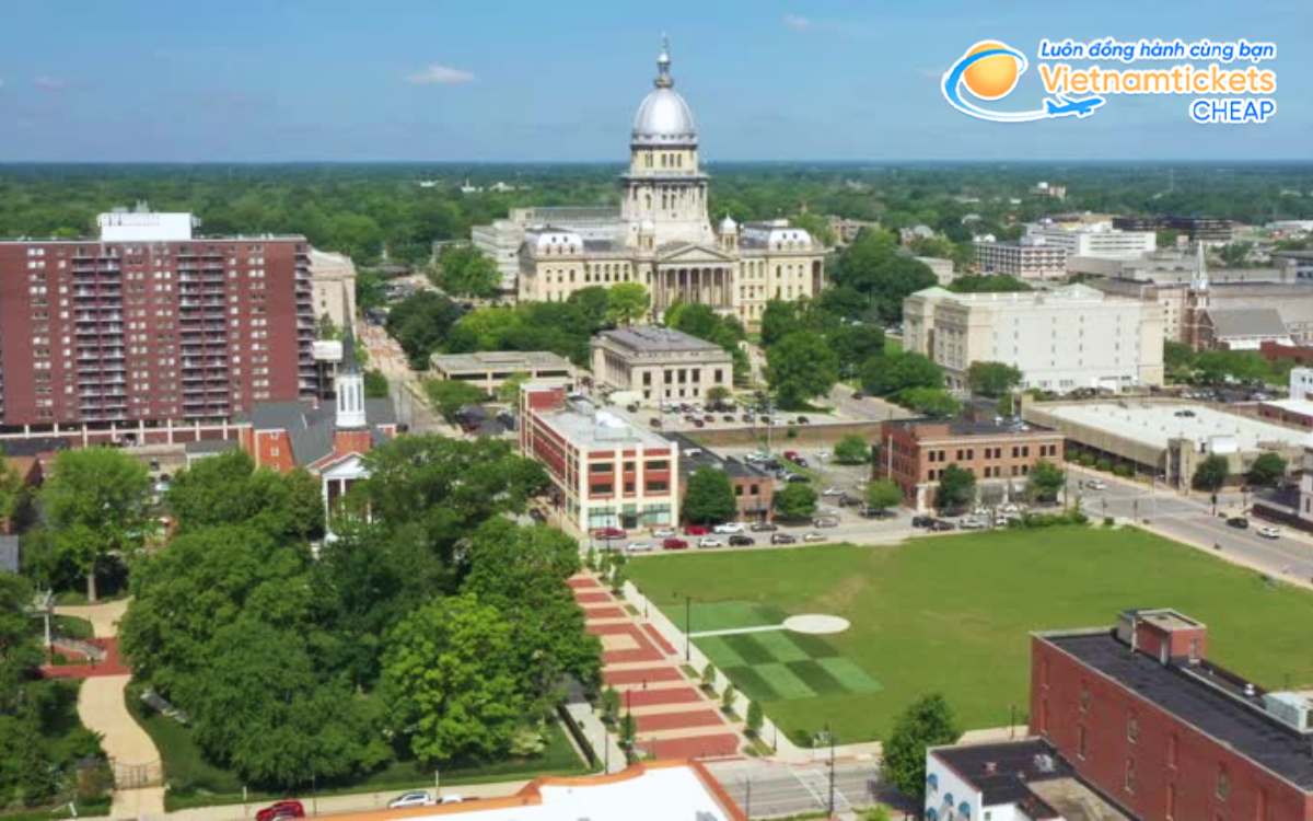 Springfield thủ phủ tiểu bang Illinois
