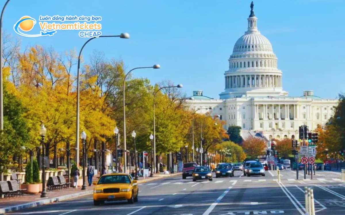 Lý do chọn Washington DC là thủ đô nước Mỹ