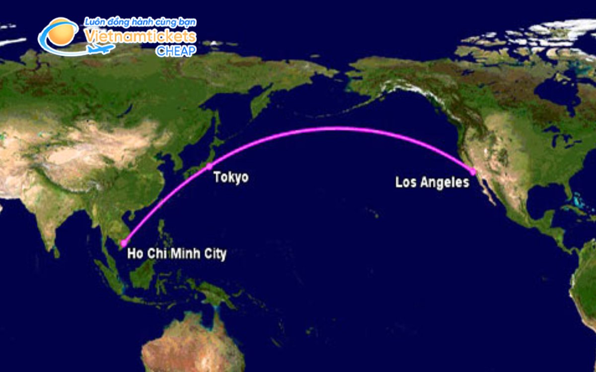 Việt Nam cách Los Angeles bao xa