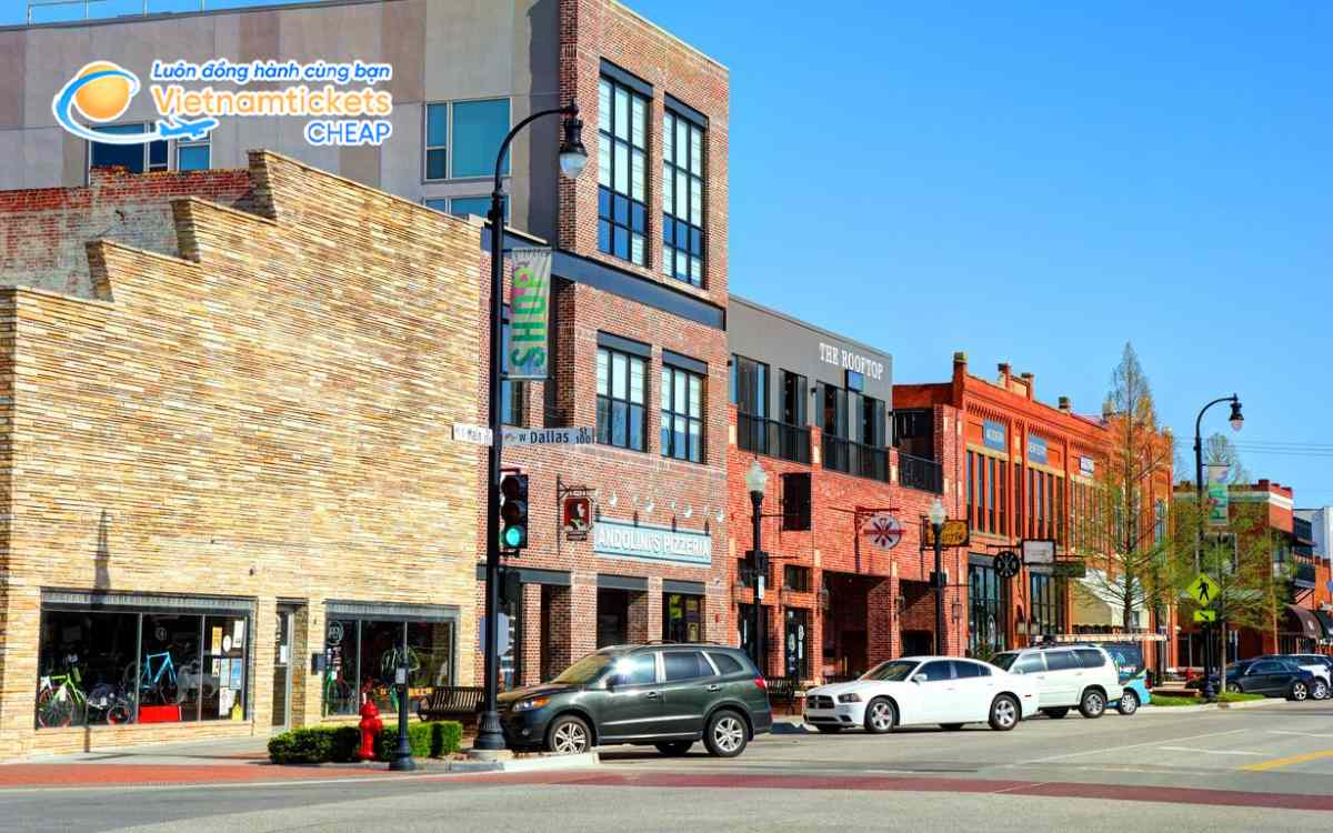 Giá vé máy bay đi Broken Arrow