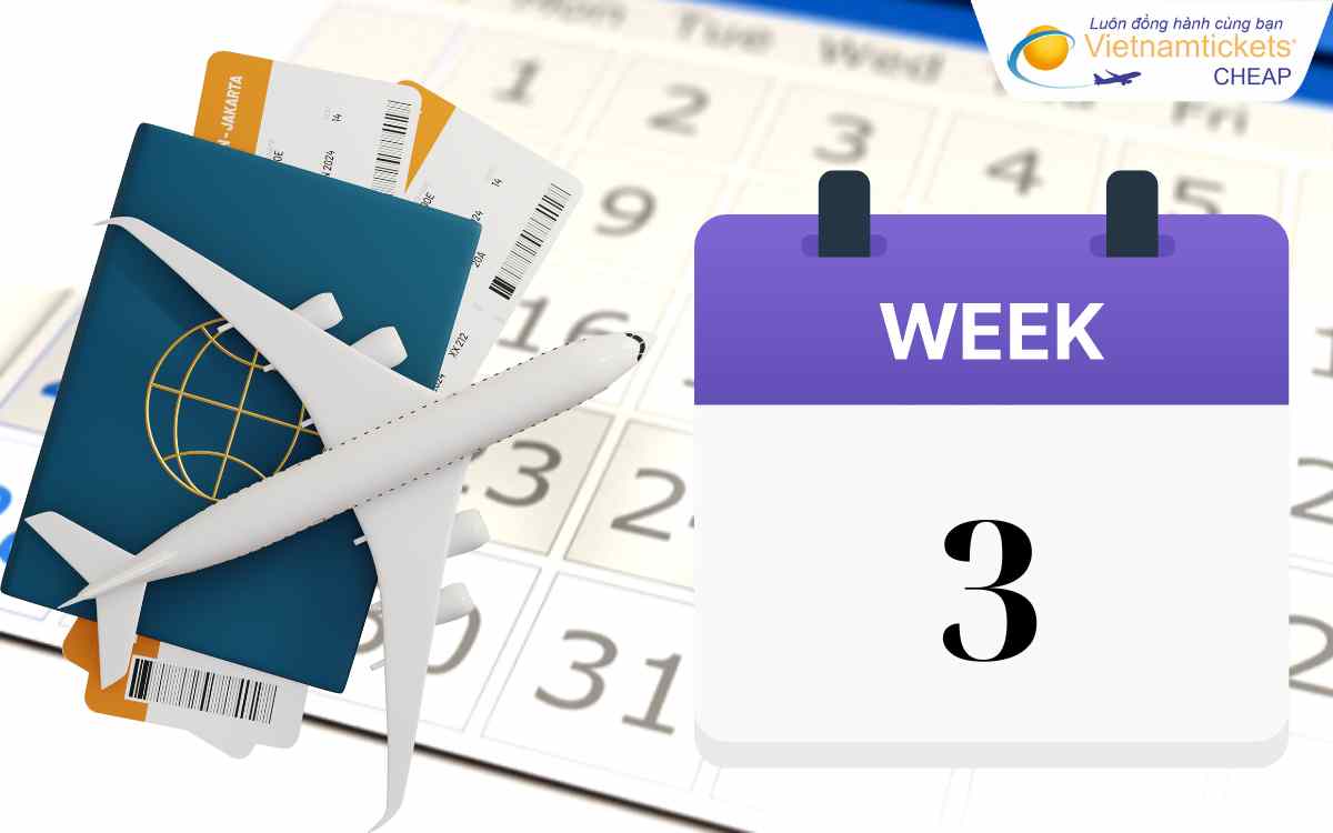 Thời điểm đặt vé máy bay Austin Việt Nam