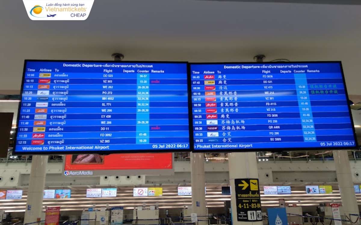 Sân bay Phuket Thái Lan