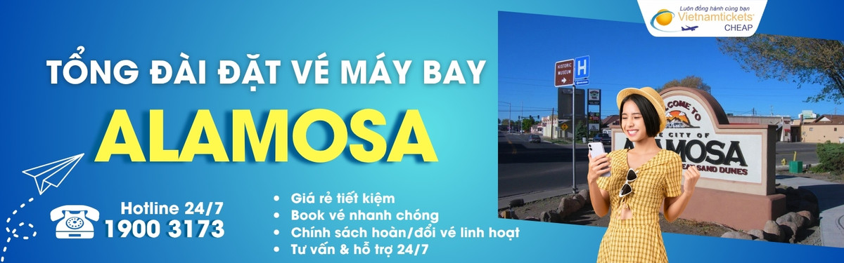 Đặt vé máy bay Alamosa giá rẻ
