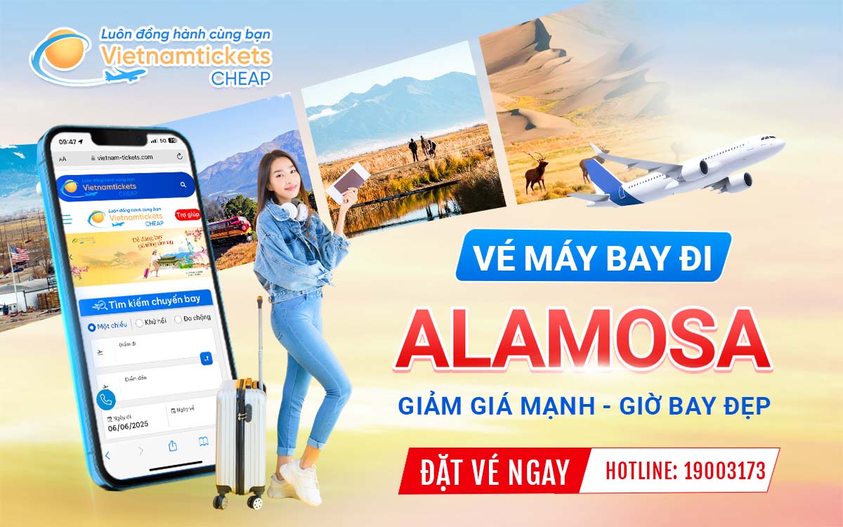 Vé đi Alamosa