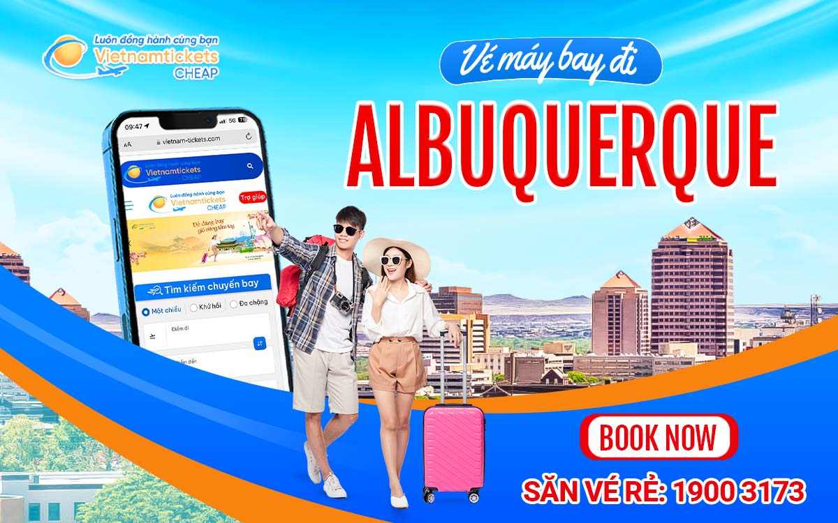 Vé đi Albuquerque