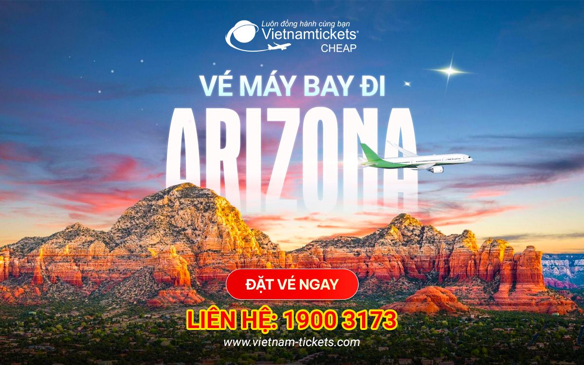 Vé đi Arizona