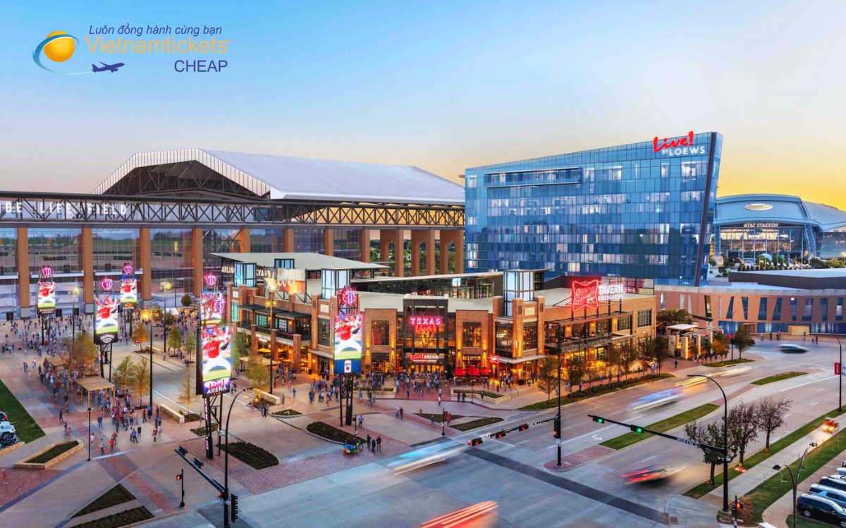 Giá vé máy bay đi Arlington hôm nay