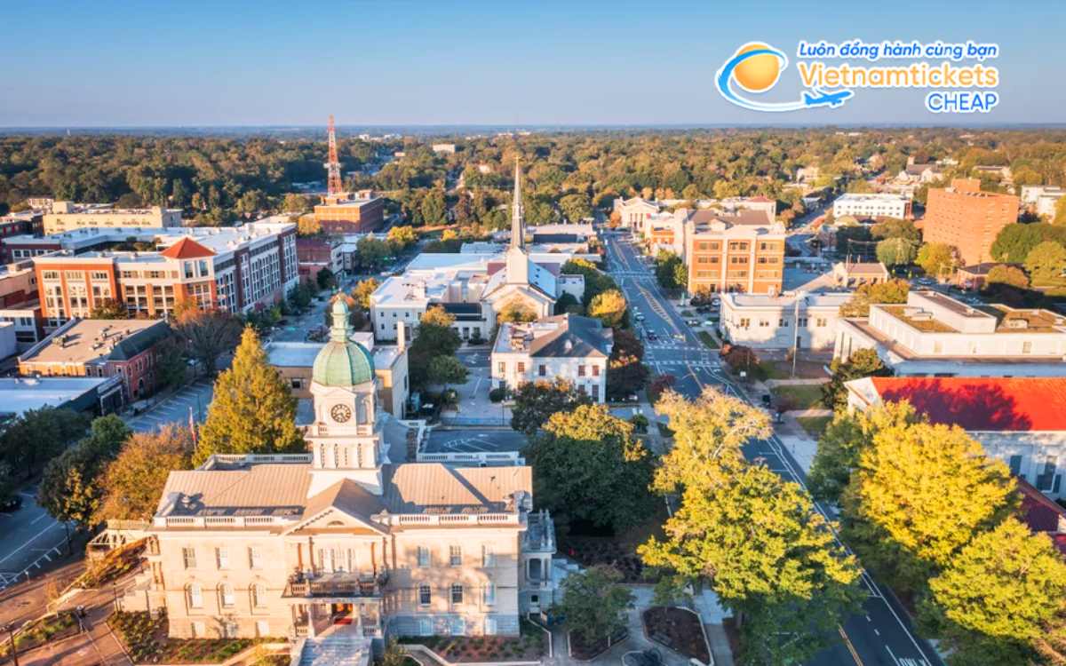 Giá vé máy bay đi Athens Georgia hôm nay