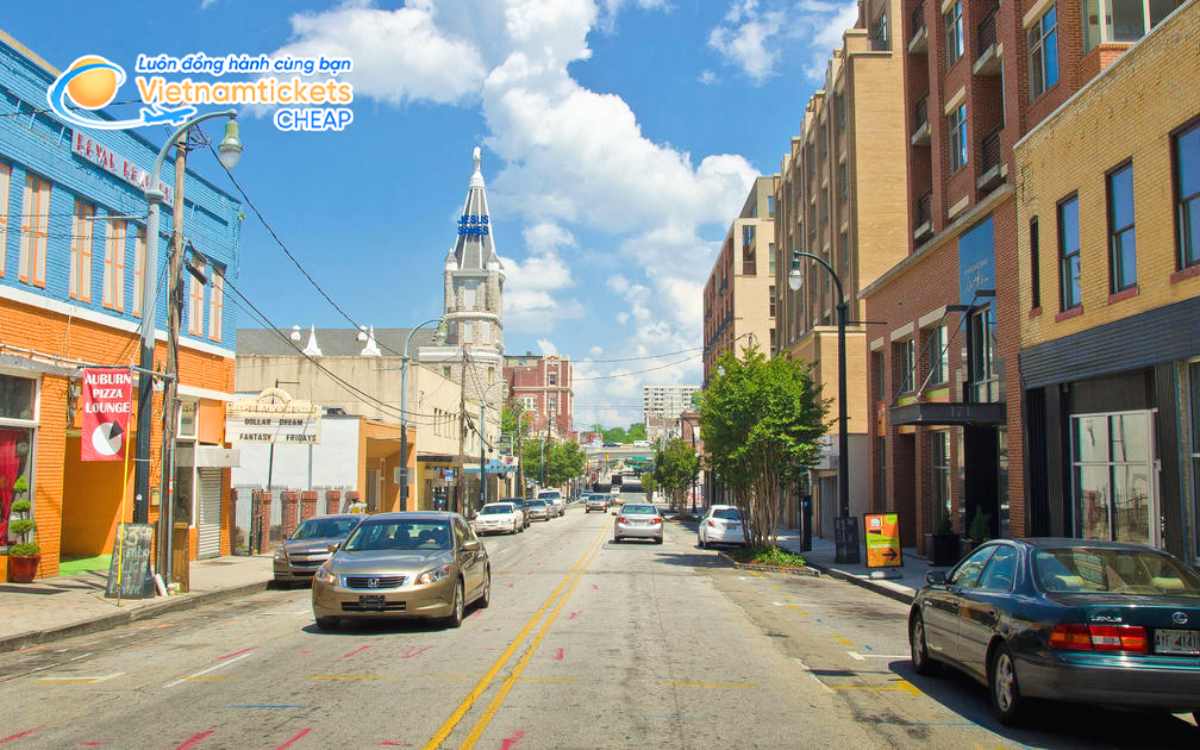 Giá vé máy bay đi Auburn