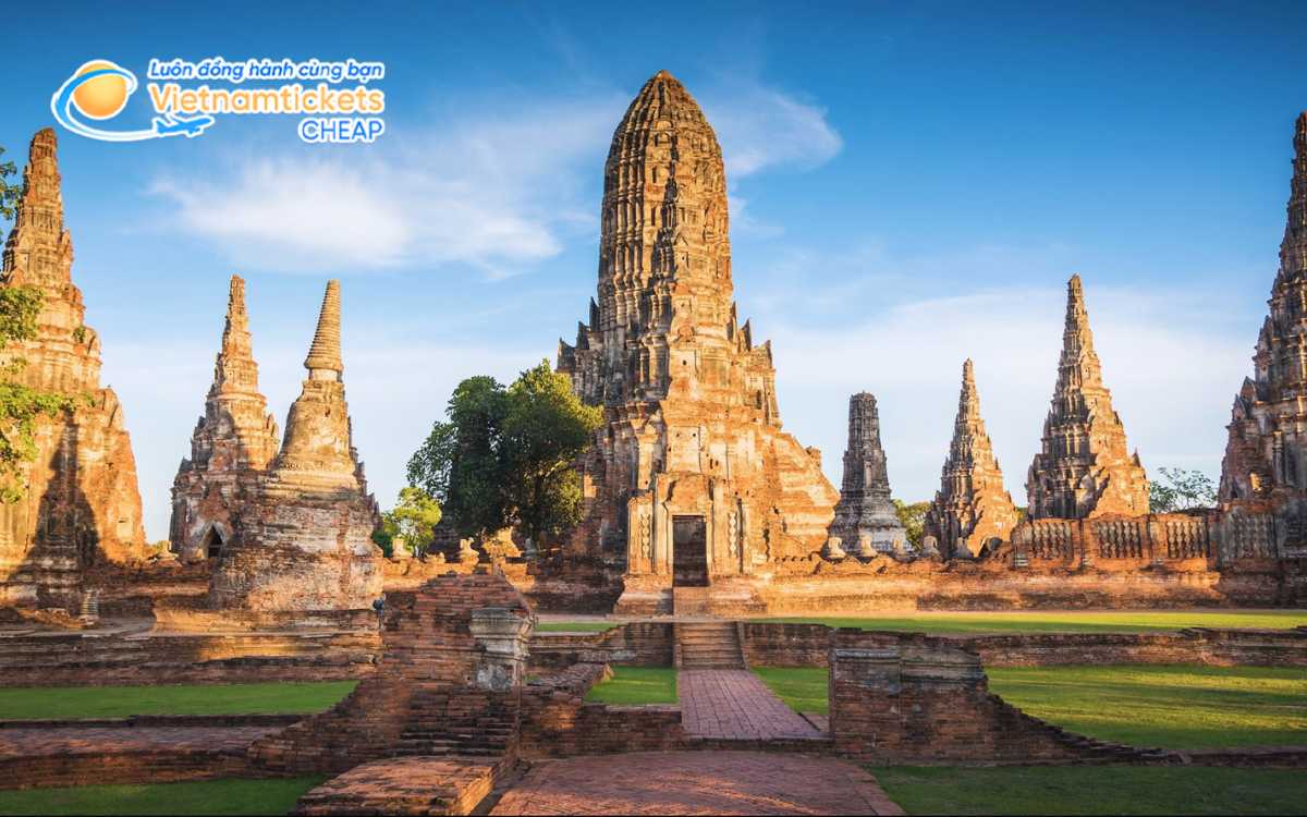 Giá vé máy bay đi Ayutthaya
