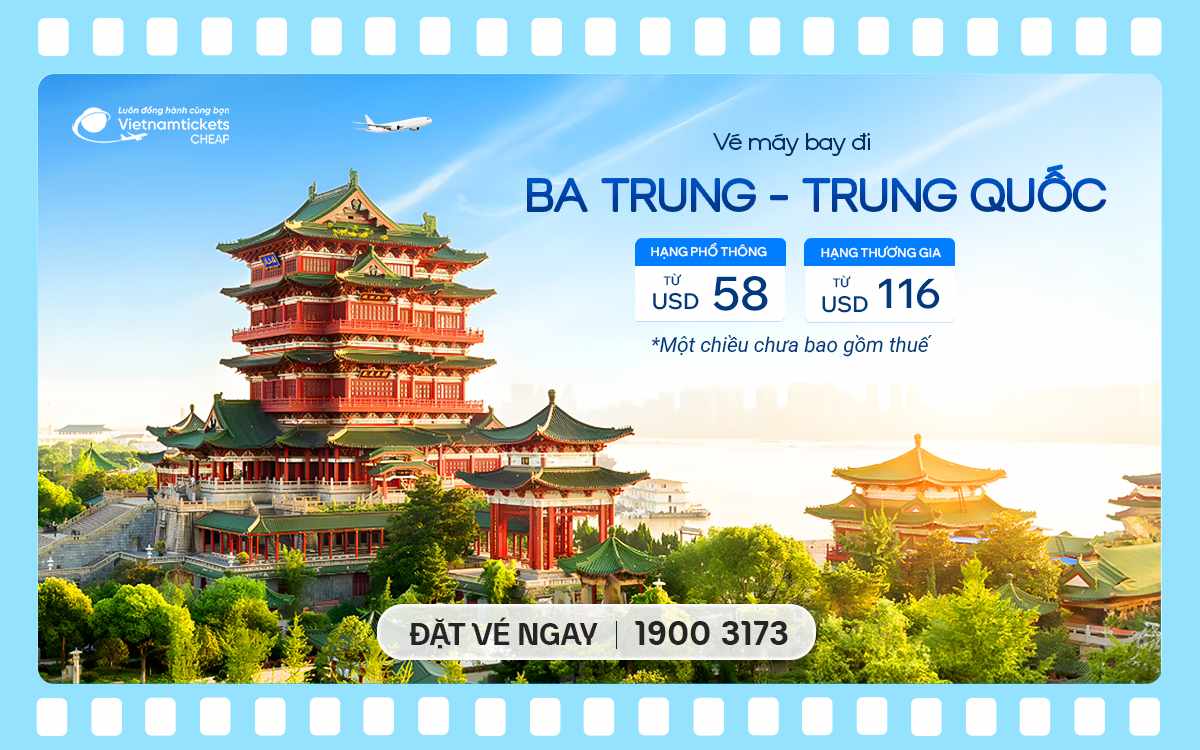 Vé Máy Bay Đi Ba Trung