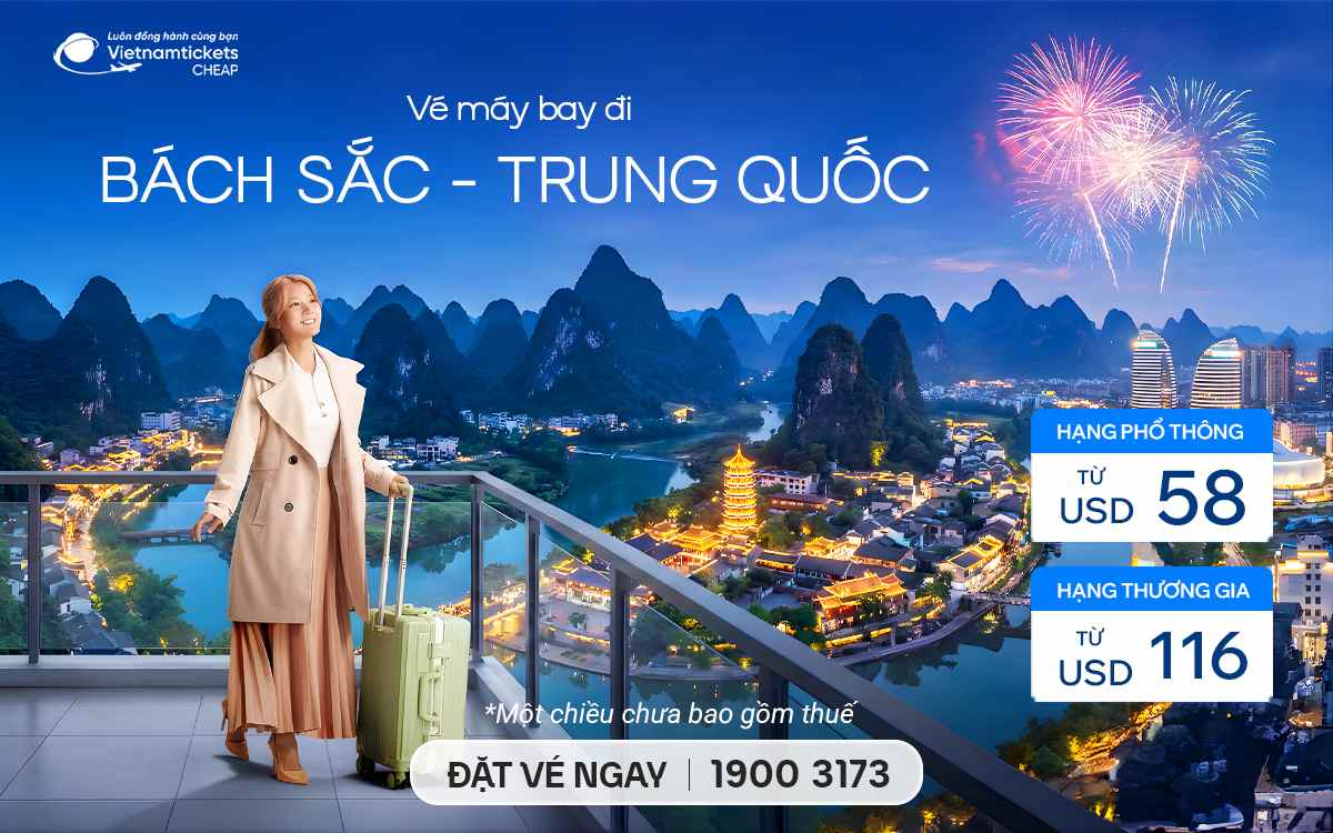 Vé Máy Bay Đi Bách Sắc