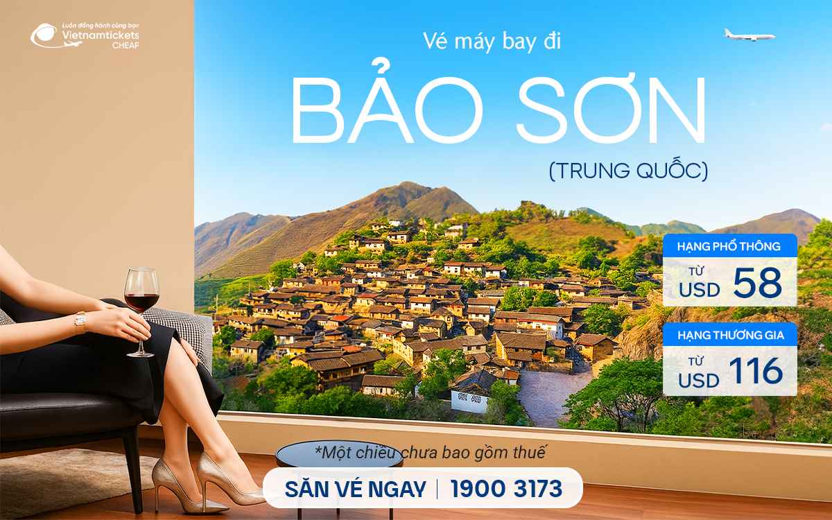 Vé Máy Bay Đi Bảo Sơn
