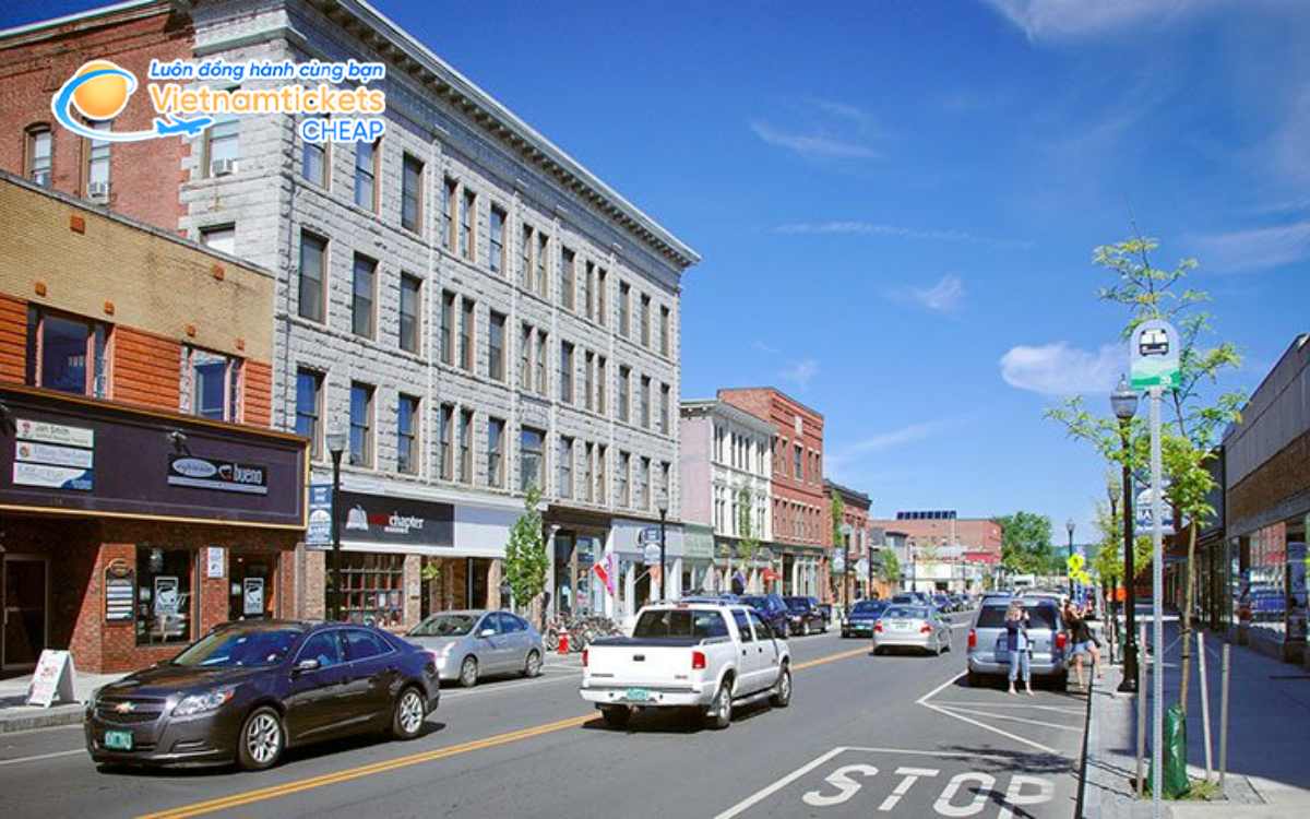 Giá vé máy bay đi Barre